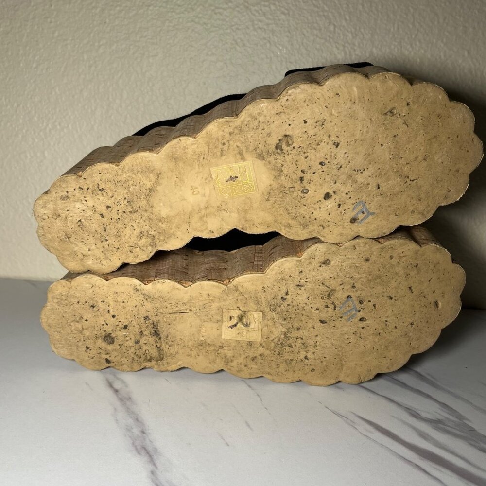 💥Last Chance 50% off Sale💥 Free People Black Platform Noelle Sandals Cork US 9.5 - Picture 7 of 8